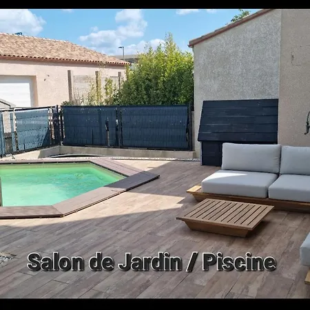 Maison 8 Couchages Clim, Plage A Pied, Petite Piscine Port-la-Nouvelle Exterior photo