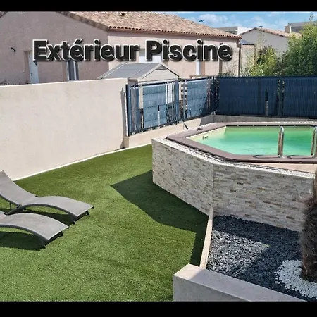 Maison 8 Couchages Clim, Plage A Pied, Petite Piscine Port-la-Nouvelle Exterior photo