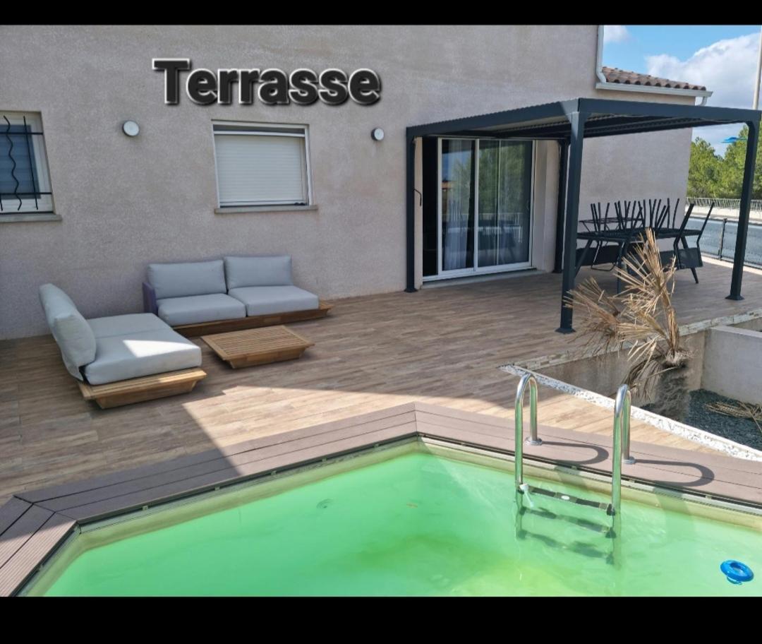 Maison 8 Couchages Clim, Plage A Pied, Petite Piscine * Port-la-Nouvelle